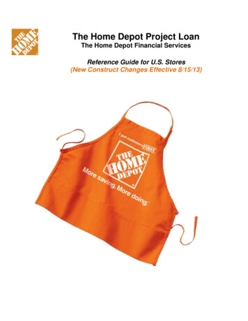The Home Depot Project Loan - Home Depot Loan Services