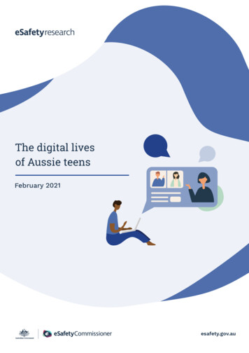 The Digital Lives Of Aussie Teens