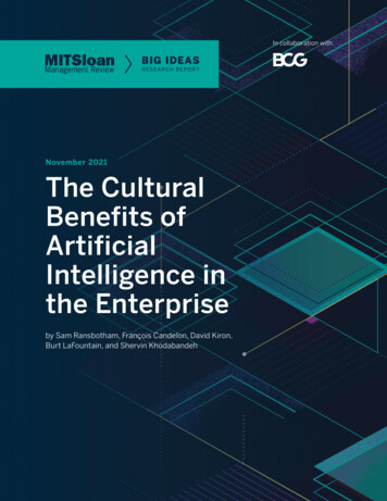 The Cultural Benefits Of Artificial Intelligence In The .