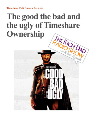 The Good The Bad And The Ugly Of Timeshare Ownership