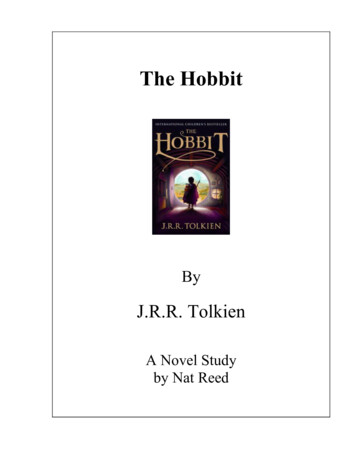 The Hobbit - Reed Novel Studies