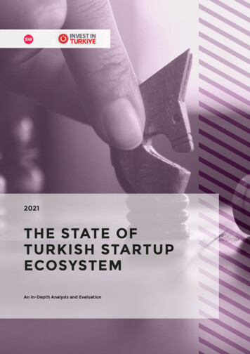 The State Of Turkish Startup Ecosystem 2020 StartupsWatch .