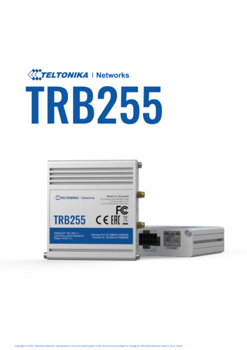 TRB255 - Vodafone 