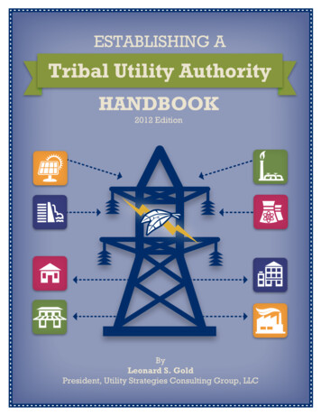 Tribal Utility Authority - Bia.gov