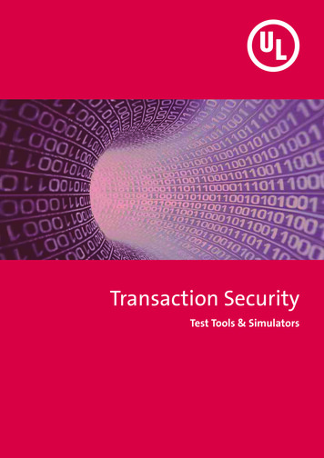 Transaction Security - UL