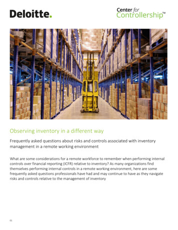 Observing Inventory In A Different Way - Deloitte