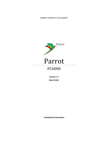 Parrot - FCC ID