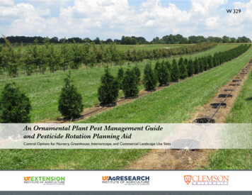 An Ornamental Plant Pest Management Guide And 