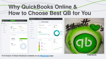 Why QuickBooks Online & How To Choose Best QB For You