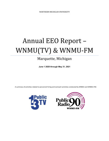 Annual EEO Report – WNMU(TV) & WNMU-FM
