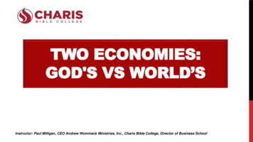 GOD'S VS WORLD’S - Andrew Wommack Ministries