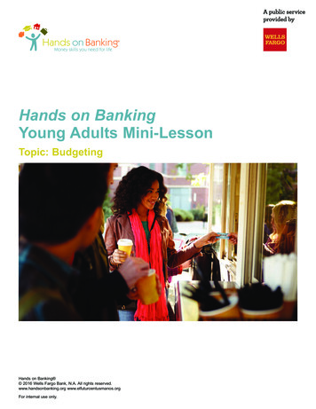 Hands On Banking Young Adults Mini-Lesson - Weebly