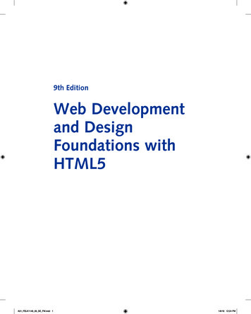9th Edition Web Development And Design Foundations With 