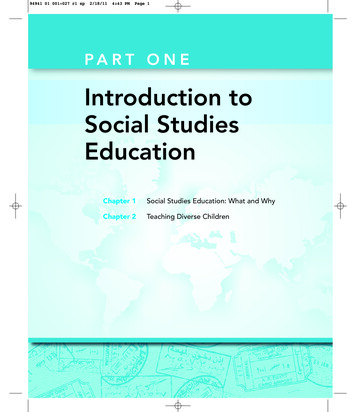 Introduction To Social Studies Education