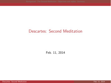 Descartes: Second Meditation