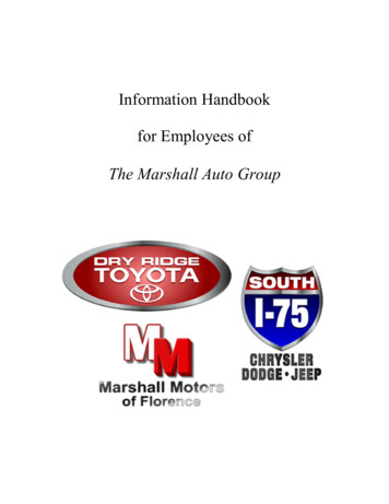 Information Handbook For Employees Of