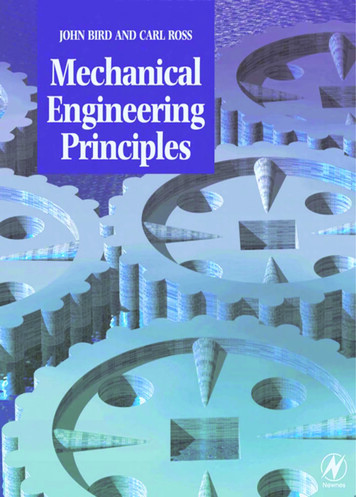 Mechanical Engineering Principles - Weebly
