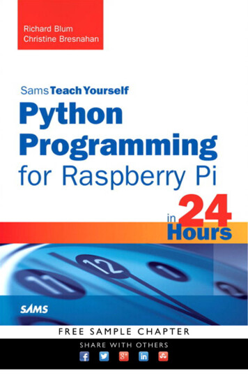 Python Programming For