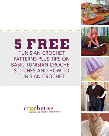 5 Free Tunisian Crochet Patterns - Weebly