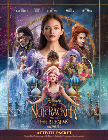 Disney The Nutcracker And The Four Realms Activity Packet