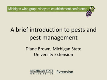 An Introduction To Pests And Pest Management