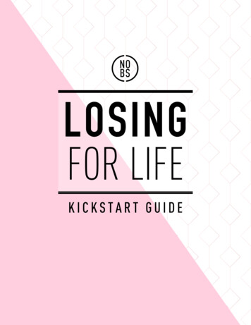 CORINNE CRABTREE Page 1 Losing For Life Kickstart Guide
