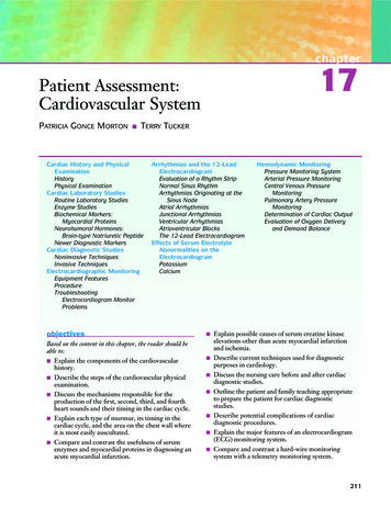 Patient Assessment: 17 Cardiovascular System