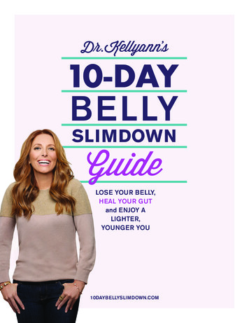 Dr.Kellyann’s 10-DAY BELLY