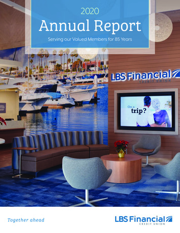 2020 Annual Report - LBSFCU