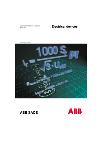 Electrical Installation Handbook - Vol