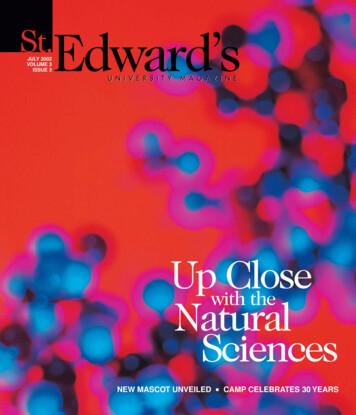 Natural With The - St. Edward's University