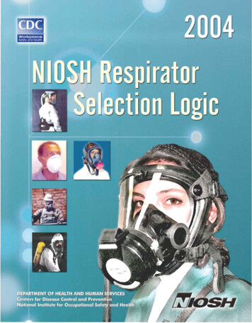 NIOSH Respirator Selection Logic