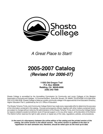 2005-2007 Catalog - Amazon Web Services
