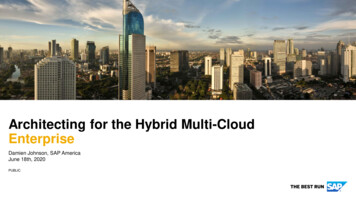 Architecting For The Hybrid Multi-Cloud Enterprise