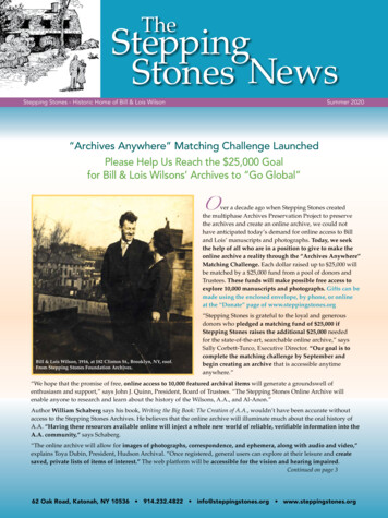 Stepping Stones News