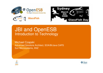 JBI And OpenESB - .java 