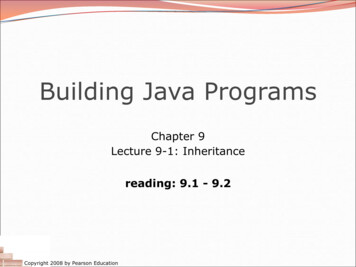 Building Java Programs - Courses.cs.washington.edu