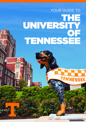 Your Guide To The University Of Tennessee