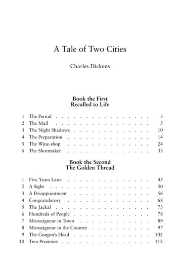 A Tale Of Two Cities - Project Gutenberg