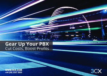 Gear Up Your PBX - Netcom-usa 