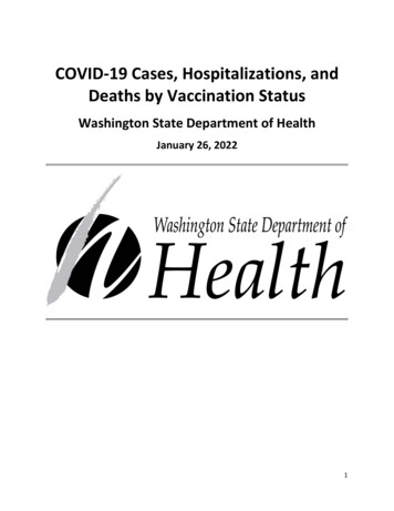 COVID-19 Cases, Hospitalizations, And Deaths By .