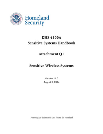 DHS 4300A Q1 Wireless System - Homeland Security