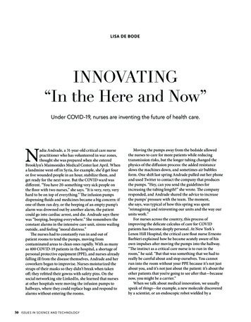 INNOVATING “In The Here And Now”