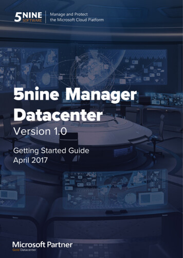 5nine Manager Datacenter