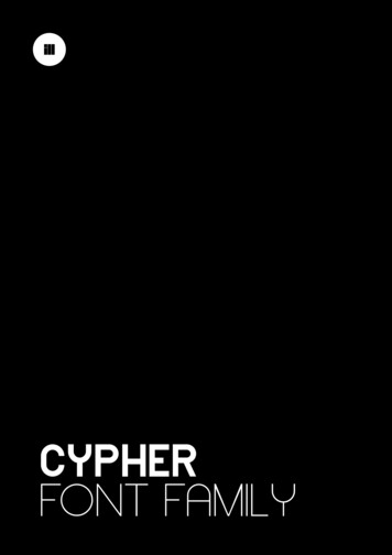 CYPHER FONT FAMILY
