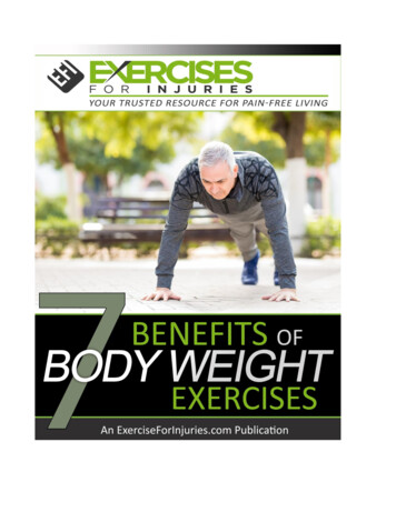 7 Benefits Of Bodyweight Exercises