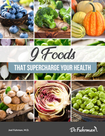 THAT SUPERCHARGE YOUR HEALTH