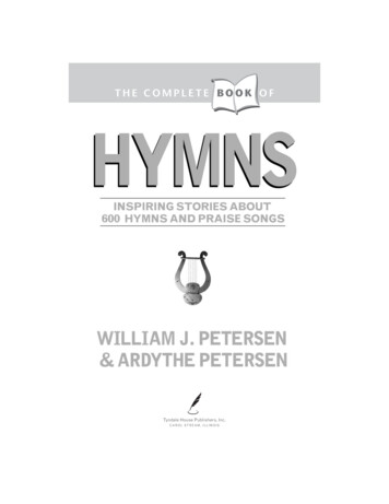 The Complete Book Of Hymns - Tyndale House