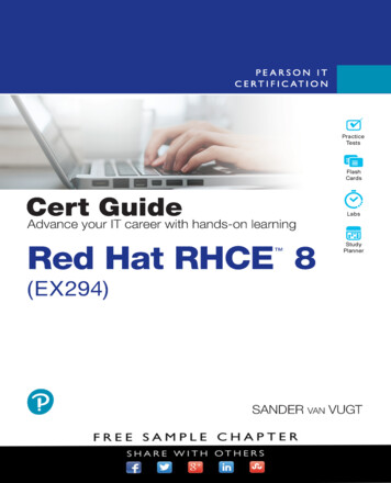 Red Hat RHCE - Pearsoncmg 