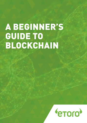 A BEGINNER’S GUIDE TO BLOCKCHAIN